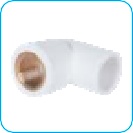 1" × 1/2" Brass Elbow UPVC Topline