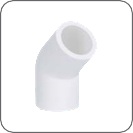3/4" × 45° Elbow UPVC Topline